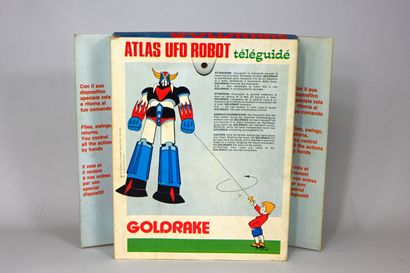 null GOLDORAK
Robot tégéguidé dans sa boîte d’origine 
Cosmec, Italie 1978.
(En ...