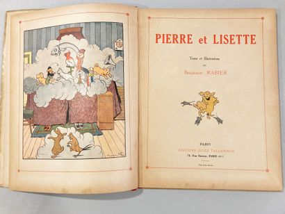 null RABIER, Benjamin. Pierre et Lisette édition originale de 1906 en bon état général....