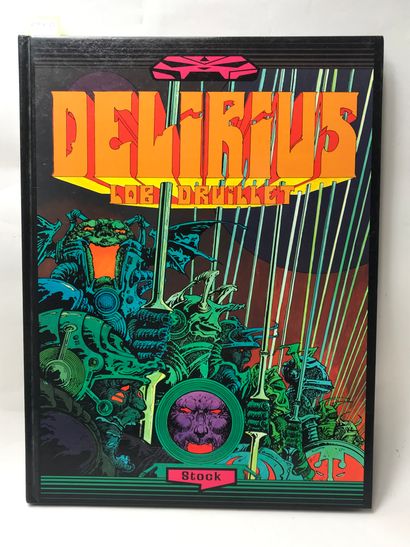 J.LOB et P.DRUILLET -
Delirius
Edition originale,...