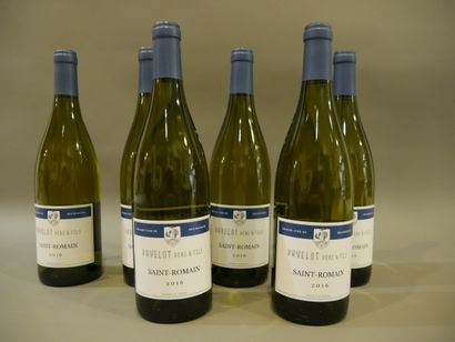 null Burgundy Saint Romain Pavelot fils Hugues 2016
1 box of 6 bottles of wine