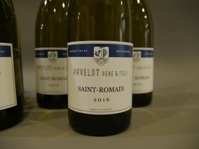 null Bourgogne Saint Romain Pavelot fils Hugues 2016
1 carton de 6 bouteilles de...