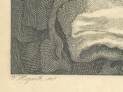 null William HOGARTH, after 
Heads of expression 
Engraving