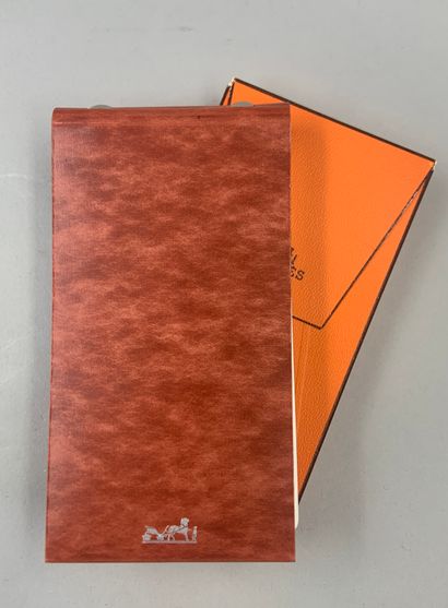HERMES Paris
Notebook with white pages, 13...