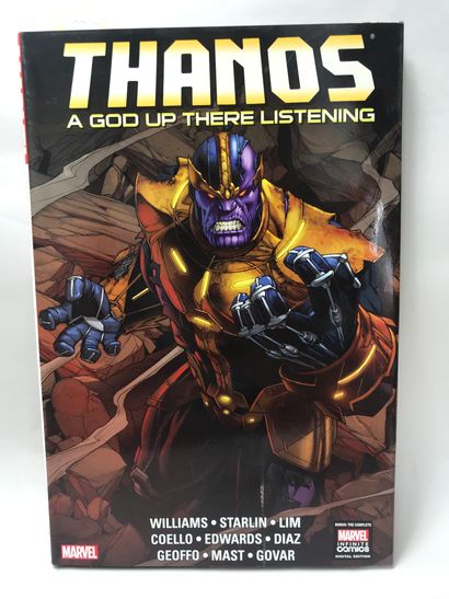 COMICS MARVEL 
Thanos - A God Up There Listening
Edition...