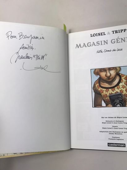 null LOISEL et TRIPP
Magasin Général. Notre-Dame-des-Lacs 
Tome 9, Casterman éditeur....