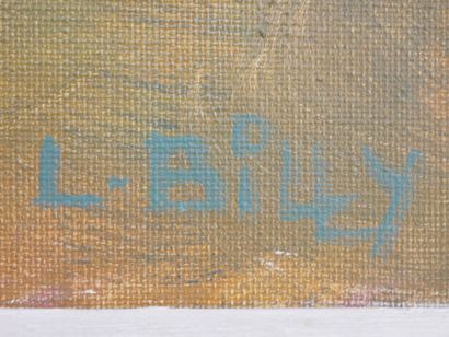 null BILLY Lucien (XXth). Capricorn 27, 1960. Oil on canvas, signed lower right,...