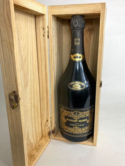 null BILLECART-SALMON
Magnum de Champagne 
Grande Cuvée 1990.
Dans sa caisse en bois...