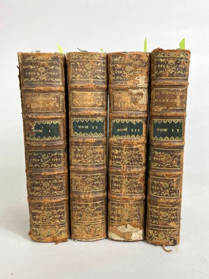 null Nouveau Dictionnaire historique et portatif.
4 volumes, In-4 full calf and spine...