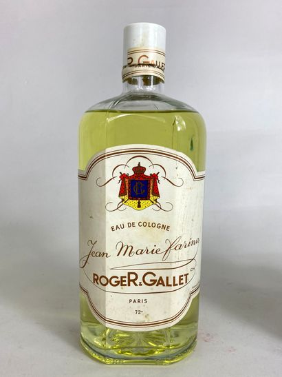 ROGER et GALLET 
Flacon Eau de Cologne, Jean-Marie...