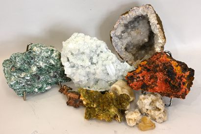Lot de minéraux 