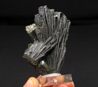 null Important sheaf of epidote crystals from Castrovalva, Peru. 8 x 5cm.