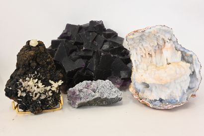 Lot de minéraux 