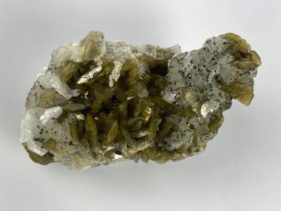 null Sidérose
Spécimen recouvert de cristaux de sidérose, dolomie et quelques cristaux...