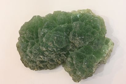 Fluorite verte à gros cristaux