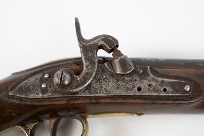 null Dragon cavalry flintlock pistol 
ENGLAND, Partly 18th or early 19th century.
It...