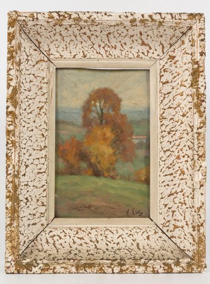 null Hippolyte LETY (1878-1959)
The Beautiful Tree, 1946
Oil on board, signed lower...