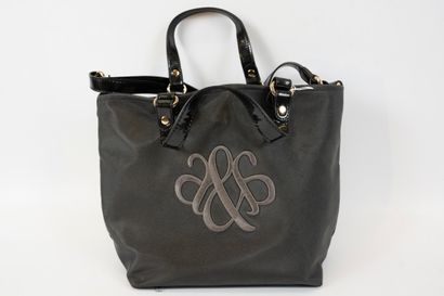 null ARTHUR ASTON 
Handbag in synthetic fabric with two handles.