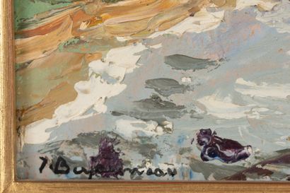 null Jehan BERJONNEAU (1890-1972)
Seaside landscape
Oil on canvas, signed lower left
29...