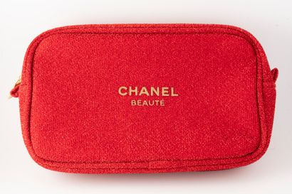null CHANEL
Chanel Beauty
Red cosmetic case.
Width: 20cm