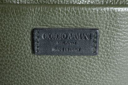 null GIORGIO ARMANI
Green leather bag. In its pouch