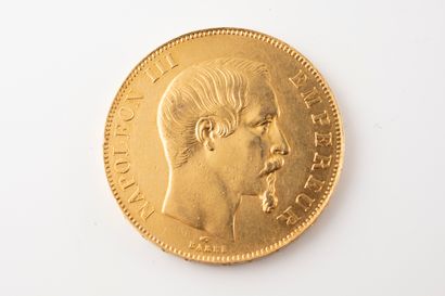 null FRANCE - Second Empire - Napoléon III (1852-1870)
Pièce de 50 francs or, 1857,...