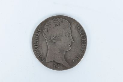 null FRANCE - NAPOLÉON Ier (1804-1814)
Pièce de 5 francs en argent, Napoléon Empereur....