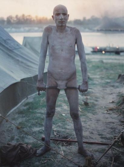 null Philippe CHANCEL - Série "Kumbh Mela" - 1991 - 129 x 90 cm - Tirage cibachrome...