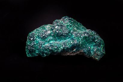 Minéralogie Chrysocolle (Shinkolobwe( Rép. Dém du Congo). 13x9x7cm. Silicate de cuivre...