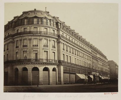 Achille QUINET Grand Hôtel boulevard des Capucines, Eglise de la Madeleine, Place...
