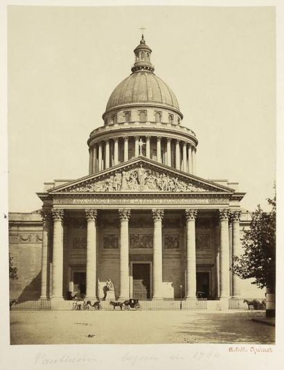 Achille QUINET Panthéon, St Etienne du Mont, Invalides, St Vincent de Paul, St Sulpice,...