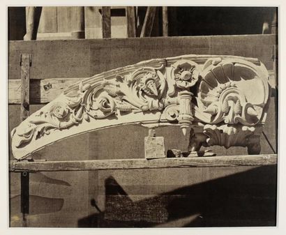 LOUIS-ÉMILE DURANDELLE (1839-1917) Sculpture Ornamentale, pour l'Opéra de Paris,...