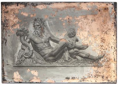 BALDUS Palais de Versailles.
La Loire, Bronze par Regnaudin
Cuivre aciéré, 240x350...