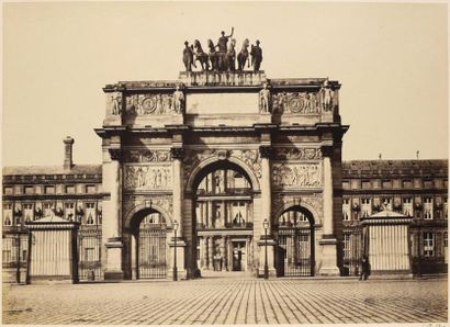 BALDUS Le Palais des Tuileries
Albumine, 200x280 mm, timbre-signature