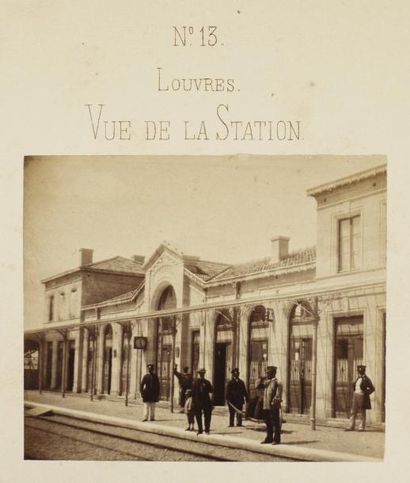 Photographe de la compagnie des Chemins de fer Chemin de fer du Nord. Ligne de Paris...