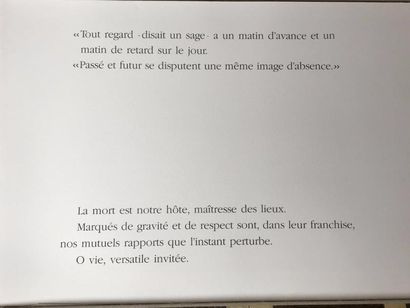 null Olivier Debré: "Bâtir à Chaux et à Sable", NOUVEAU CERCLE PARISIEN DU LIVRE,...