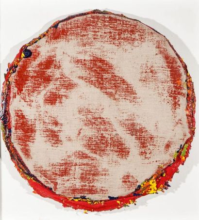  Xavier Escriba, Catalogne (1969- ): "La face - au culte - de la Peinture", acrylique...