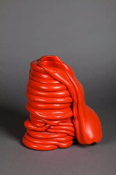  Roxy Paine, USA (1966- ): "SCUMAK, art-making machines", sculpture en "monticule",...