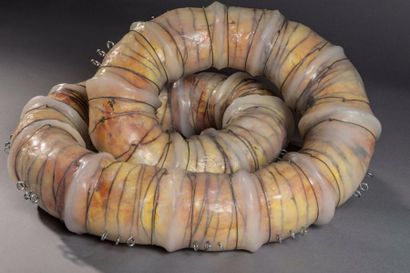  Genison Oliveira, Brésil/Portugal (1977- ): "Espiral Fechada", sculpture, technique...