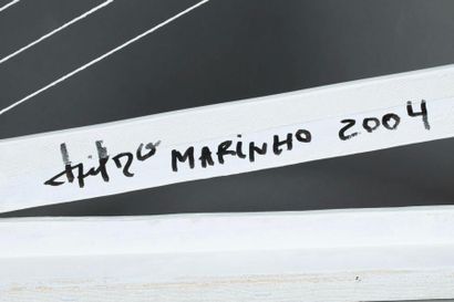 null Jaildo Marinho Brésil (1970- ) : "Lignes Obliques n°142". Technique mixte :...