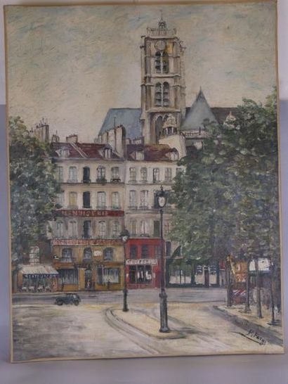 Pierre FARGE (1878-1947) - Place de Paris...