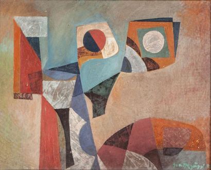 Kornel SZENTGYORGUY (1916-2006)- Abstraction...