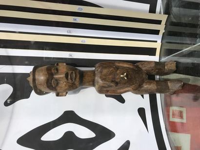 null Statuette en bois africaine - Environ 50-60cm