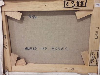 null Jean Jacques RENE (1943- ) - Veules les Roses - huile sur toile, signée en bas...