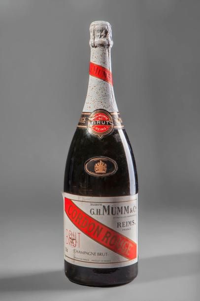 null Champagne, Trois Magnum de Cordon Rouge, Mumm, millésime présumé 1985-1986 ...