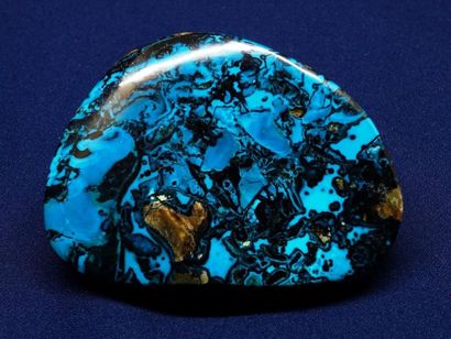 null Chrysocolle

 mine de Bagdad, Yavapai County, Arizona, USA.Tranche polie et...