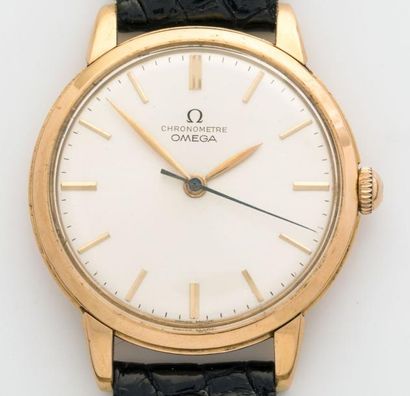 null Montre OMEGA - Chronomètre certifié, livré en 1947 au japon, 37.5mm dans sa...