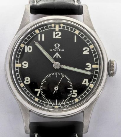 null OMEGA british Ministry of défense ref : Y 5454 vers1945 -

 Montre militaire...