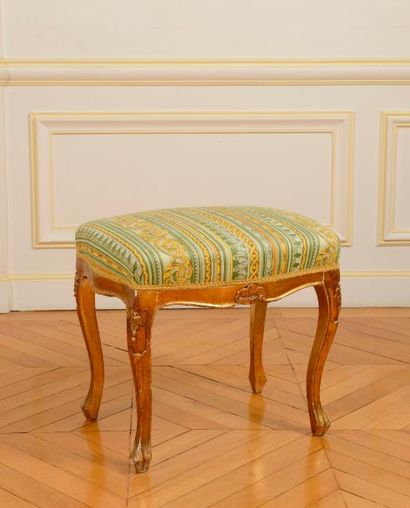 null Tabouret style Louis XV - XIXème