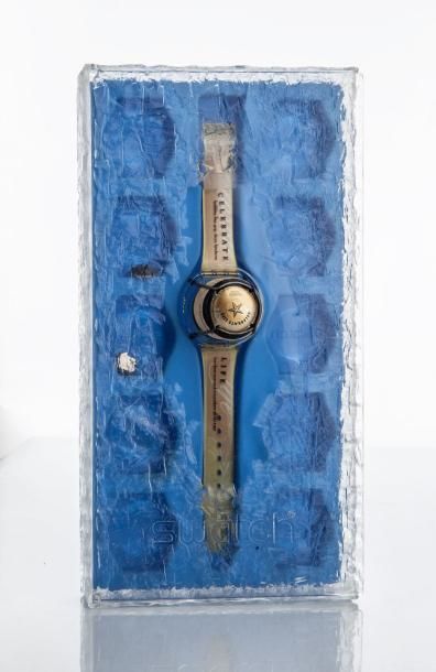 null SWATCH X MAS SPECIAL 1998 - Champagne - SPARKING- LIFE - Edition limitée à 30...