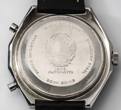 null BREITLING- NAVITIMER AUTOMATIQUE IRAQUIENNE - ref : 1806 - Grand chronographe...